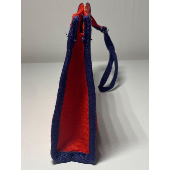 Walt Disney Minnie MOUSE POWER Red Wristlet Hand Bag Purse MISSING ZIP PULL vtg - Picture 15 of 16